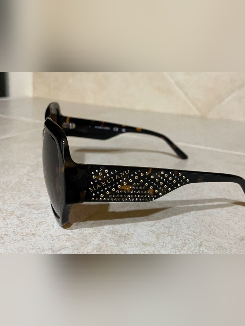 Marciano Guess Studded Square Sunglasses - Picture 3 of 4